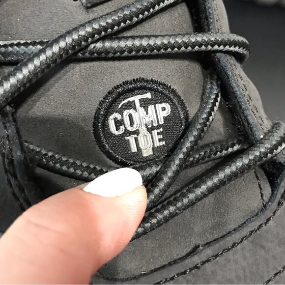 Skechers Womens McColl Composite Toe Waterproof Work Boots Gray Black Purple 8 - Picture 16 of 16